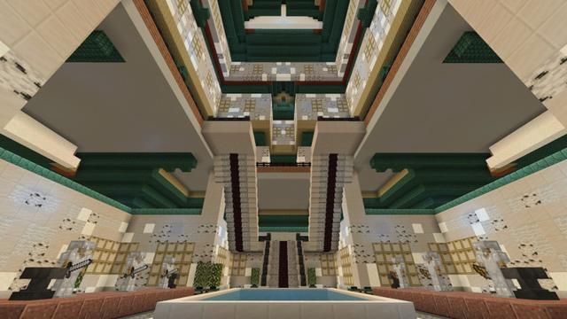 Screenshot of the Minecraft Bedrock Marketplace product Ninja City created by MobBlocks.