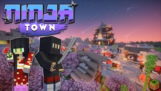 Thumbnail of the Minecraft Bedrock Marketplace product Ninja-Stadt created by MobBlocks.