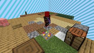 Screenshot of the Minecraft Bedrock Marketplace product One Block Captive created by MobBlocks.