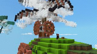 Screenshot of the Minecraft Bedrock Marketplace product One Block Captive created by MobBlocks.