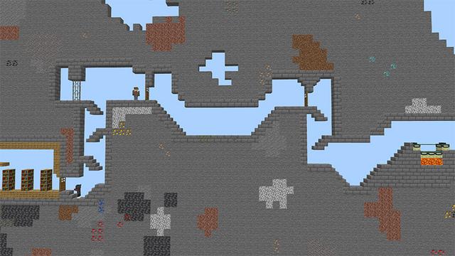 Screenshot of the Minecraft Bedrock Marketplace product ONE BLOCK WIDE created by MobBlocks.