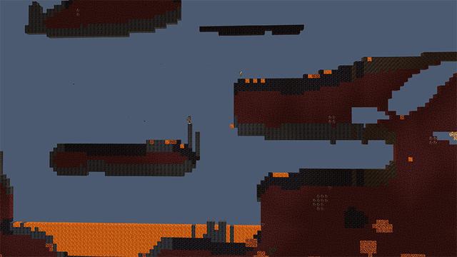Screenshot of the Minecraft Bedrock Marketplace product ONE BLOCK WIDE created by MobBlocks.