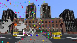 Screenshot of the Minecraft Bedrock Marketplace product OP TNT created by MobBlocks.