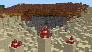 Screenshot of the Minecraft Bedrock Marketplace product OP TNT created by MobBlocks.