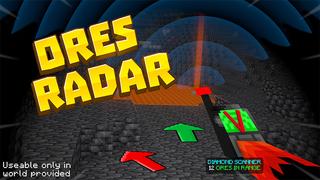Thumbnail of the Minecraft Bedrock Marketplace product Radar de minérios created by MobBlocks.