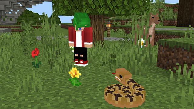 Screenshot of the Minecraft Bedrock Marketplace product Our Earth: Europe created by MobBlocks.