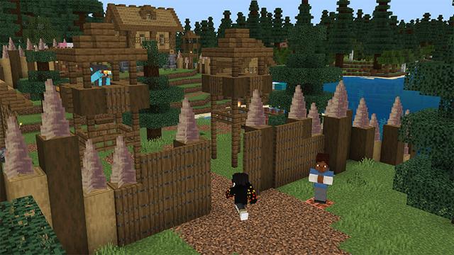 Screenshot of the Minecraft Bedrock Marketplace product Our Earth: Europe created by MobBlocks.