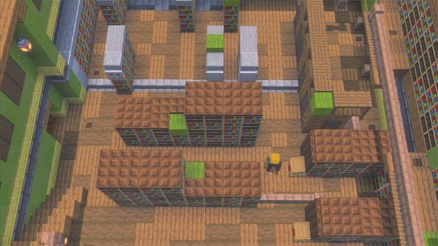Screenshot of the Minecraft Bedrock Marketplace product Parkour Grid created by MobBlocks.