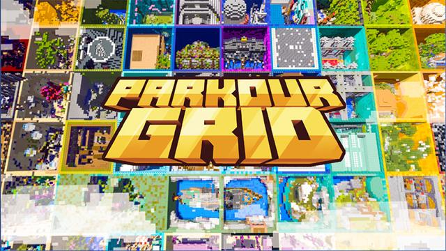 Thumbnail of the Minecraft Bedrock Marketplace product Parkour Grid created by MobBlocks.