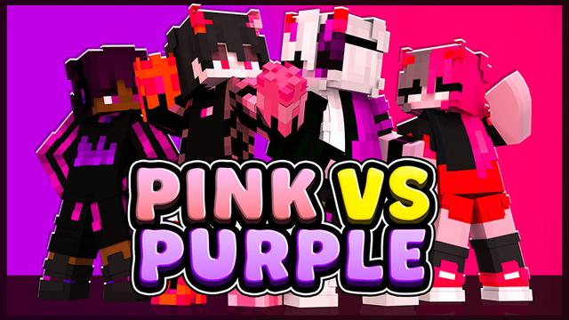 Thumbnail of the Minecraft Bedrock Marketplace product Pink VS Purple created by MobBlocks.