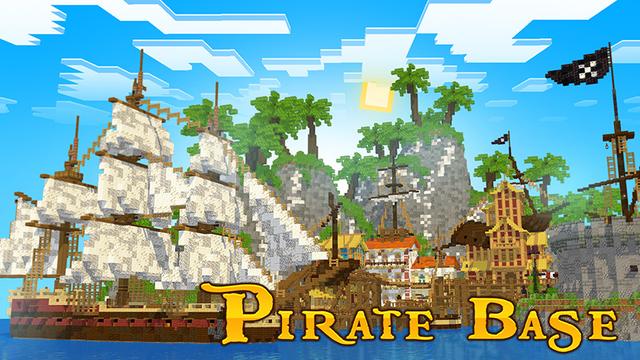Thumbnail of the Minecraft Bedrock Marketplace product Base Pirata created by MobBlocks.