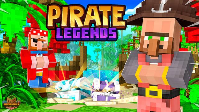 Thumbnail of the Minecraft Bedrock Marketplace product Pirate Legends created by MobBlocks.