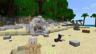 Screenshot of the Minecraft Bedrock Marketplace product PLANE CRASH! created by MobBlocks.