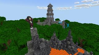 Screenshot of the Minecraft Bedrock Marketplace product PLANE CRASH! created by MobBlocks.