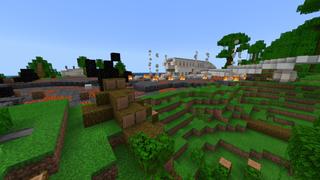 Screenshot of the Minecraft Bedrock Marketplace product Plane Crash created by MobBlocks.