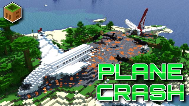 Thumbnail of the Minecraft Bedrock Marketplace product Plane Crash created by MobBlocks.