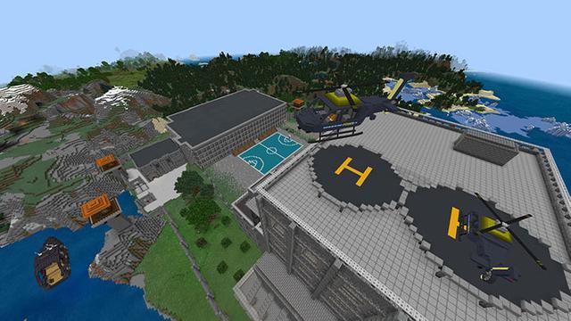 Screenshot of the Minecraft Bedrock Marketplace product Prison Escape created by MobBlocks.