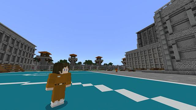 Screenshot of the Minecraft Bedrock Marketplace product Prison Escape created by MobBlocks.