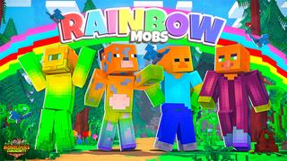 Thumbnail of the Minecraft Bedrock Marketplace product Rainbow Mobs created by MobBlocks.