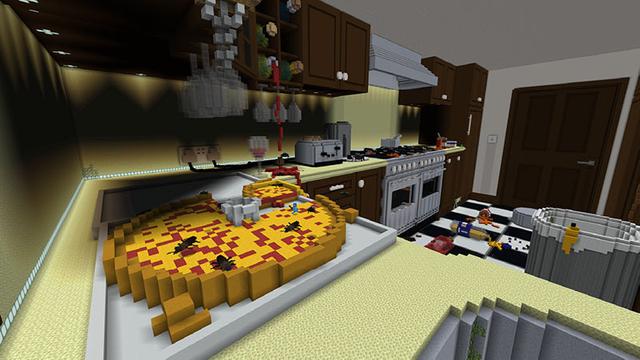 Screenshot of the Minecraft Bedrock Marketplace product Rat In The Kitchen created by MobBlocks.