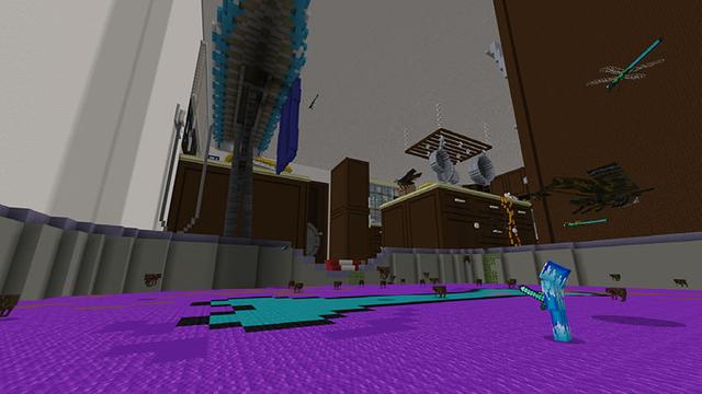Screenshot of the Minecraft Bedrock Marketplace product Rat In The Kitchen created by MobBlocks.