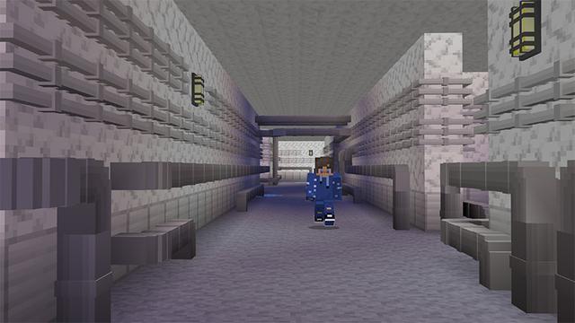 Screenshot of the Minecraft Bedrock Marketplace product Red Light Green Light created by MobBlocks.