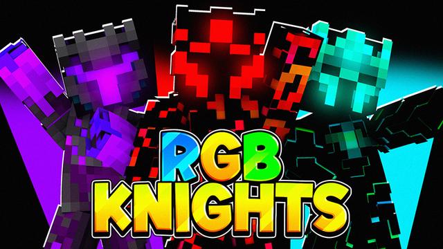 Thumbnail of the Minecraft Bedrock Marketplace product RGB Knights created by MobBlocks.