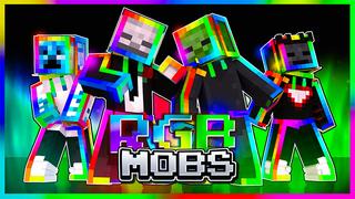 Thumbnail of the Minecraft Bedrock Marketplace product RGB Mobs created by MobBlocks.