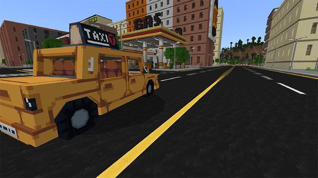 Screenshot of the Minecraft Bedrock Marketplace product Roads + Add-On created by MobBlocks.