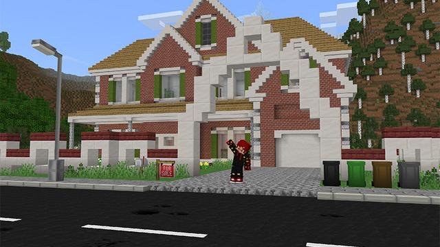Screenshot of the Minecraft Bedrock Marketplace product Roads + Add-On created by MobBlocks.