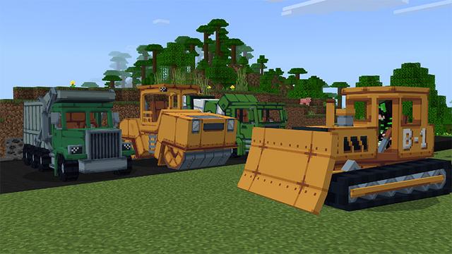 Screenshot of the Minecraft Bedrock Marketplace product Roads + Add-On created by MobBlocks.