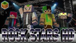 Thumbnail of the Minecraft Bedrock Marketplace product Rock Stars HD created by MobBlocks.