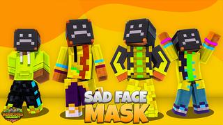 Thumbnail of the Minecraft Bedrock Marketplace product Sad Face Masks created by MobBlocks.
