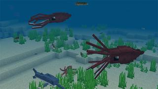 Screenshot of the Minecraft Bedrock Marketplace product Sea Life Island created by MobBlocks.