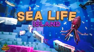 Thumbnail of the Minecraft Bedrock Marketplace product Sea Life Island created by MobBlocks.