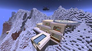 Screenshot of the Minecraft Bedrock Marketplace product Snow Base created by MobBlocks.