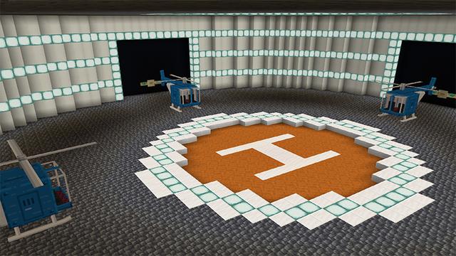 Screenshot of the Minecraft Bedrock Marketplace product Snow Base created by MobBlocks.