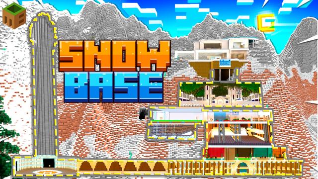 Thumbnail of the Minecraft Bedrock Marketplace product Snow Base created by MobBlocks.