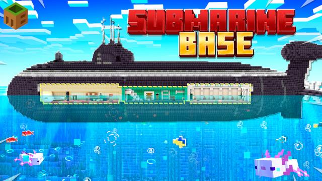 Thumbnail of the Minecraft Bedrock Marketplace product Submarine Base created by MobBlocks.