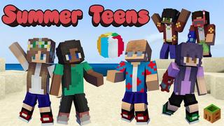 Thumbnail of the Minecraft Bedrock Marketplace product Summer Teens created by MobBlocks.