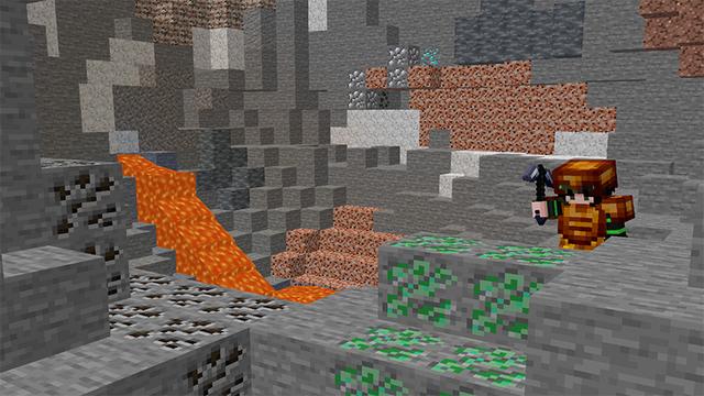 Screenshot of the Minecraft Bedrock Marketplace product Survival ++ created by MobBlocks.