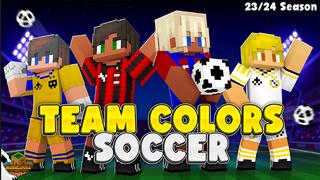 Thumbnail of the Minecraft Bedrock Marketplace product Team Colours Soccer 23/24 created by MobBlocks.