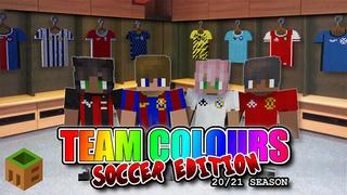 Thumbnail of the Minecraft Bedrock Marketplace product Team Colours Soccer created by MobBlocks.