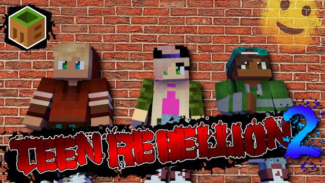 Thumbnail of the Minecraft Bedrock Marketplace product Teen Rebellion 2 created by MobBlocks.