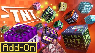 Thumbnail of the Minecraft Bedrock Marketplace product Add-On TNT created by MobBlocks.