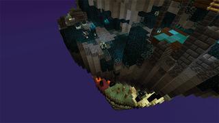 Screenshot of the Minecraft Bedrock Marketplace product Tornado Parkour created by MobBlocks.