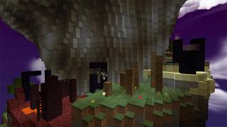 Screenshot of the Minecraft Bedrock Marketplace product Tornado Parkour created by MobBlocks.