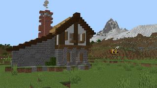 Screenshot of the Minecraft Bedrock Marketplace product Traders + created by MobBlocks.