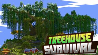 Thumbnail of the Minecraft Bedrock Marketplace product Treehouse Survival created by MobBlocks.