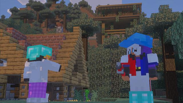 Screenshot of the Minecraft Bedrock Marketplace product True Survival Zombie Apocalypse Add-On created by MobBlocks.